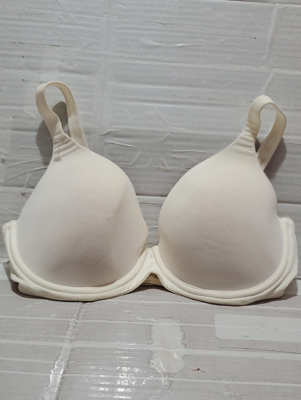 GEORGE Seamless Molded T-Shirt Bra - Cream SIZE 38DD